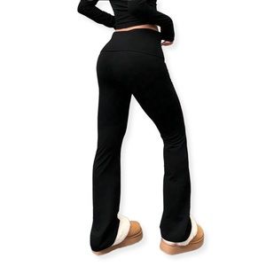 Foldover Waistband Yoga Leggings